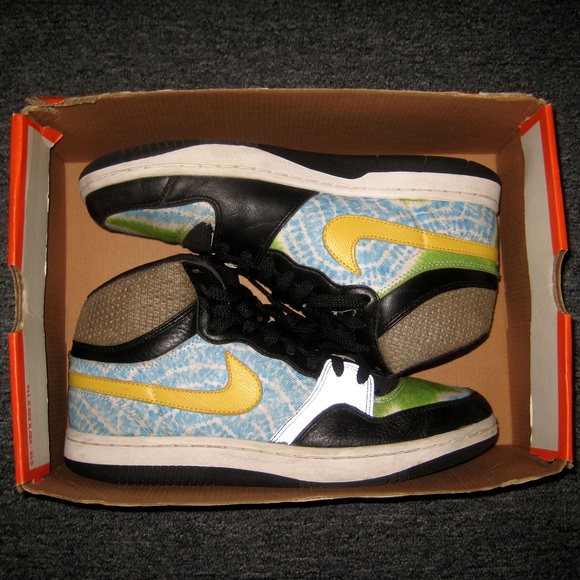 NIKE 2007 Court Force HI F/F Sneakers (315878 171) main image 11
